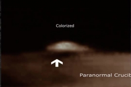 فیلم ضبط شده از سفینه فضایی UFO در ماه !