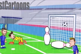 Real Madrid vs Chelsea JustCartoons