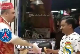 😢😂فیلم مذاکرات پاریس و رئال بر سر امباپه لو رفت😐😂