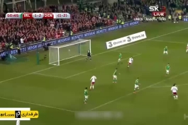 خلاصه بازی جمهوری ایرلند۱-۵دانمارک بازی برگشت  پلی آف مقدماتی جام جهانی ۲۰۱۸