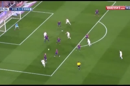 خلاصه بازی بارسلونا 2 رئال مادرید 1 لالیگا 2014-2015