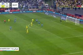 خلاصه بازی الهلال 3 - النصر صفر