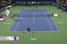 Elina Svitolina vs Swiatek - Dubai 2024 - Highlights