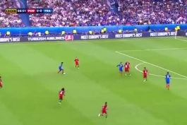 خلاصه بازی پرتغال 🆚 فرانسه در فینال یورو ۲۰۱۶ 