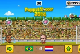 در بازی Pupet Soccer 2014 کریستین رونالدو صبحونه هلوا شکری با چایی خورد برای احترام به ایران به حمین دلیل گلشو با نامردی آفساید گرفتن تا روبن برنده بازی بشه