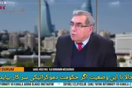 مشاور رئیس‌جمهور آذربایجان روی آنتن زنده: آذربایجانی‌های ایران آماده قیام هستند و می‌توانند در مغز ملای اردبیلی گلوله خالی کنند