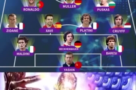 ترکیب منتخب تاریخ اروپا و آمریکای جنوبی؛ با حضور مسی، رونالدو و مارادونا 