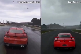 مقایسه ی گرافیک دوبازی Forza Motorsport و Gran Turismo7 