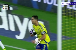گل رونالدو به الریاض؛النصر ۱ - الریاض ۱