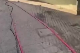 وضعیت عجیب راهروی پایینی ورزشگاه آزادی  🤦‍♂️