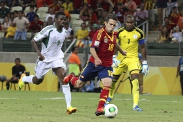 جام کنفدراسیون ها؛ اسپانیا 3 - 0 نیجریه؛ شب رؤیایی آلبا