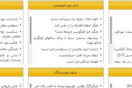 معرفی ستون های سایت