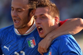 جاکرینی خوشحال از زدن سریع ترین گل تاریخ تیم ملی ایتالیا