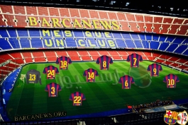 ترکیب بارسلونا اعلام شد