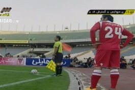 گل ها و خلاصه بازی پرسپوليس 2-2 گسترش فولاد