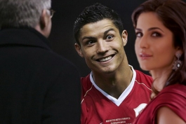C Ronaldo gets mad over Katrina!