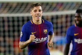 بارسلونا - لیگ قهرمانان اروپا - FC barcelona - Lucas Digne