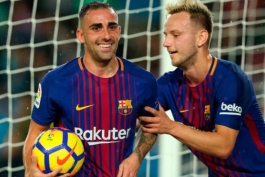 Ivan Rakitic - FC Barcelona - بارسلونا - لالیگا - Paco Alcacer