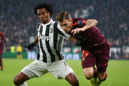 Juan Cuadrado - Lucas Digne - FC Barcelona - Juventus - بارسلونا - یوونتوس