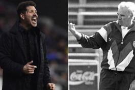 Luis Aragones - Diego Simeone - اتلتیکو مادرید - Atletico Madrid