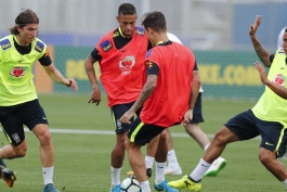 Neymar - Coutinho - Brazil - تیم ملی برزیل