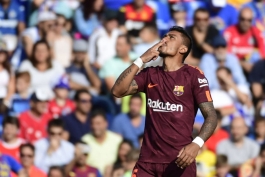 بارسلونا - لالیگا - FC Barcelona - Paulinho - Lionel Messi - Gerard Deulofeu