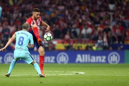 Atletico Madrid - FC Barcelona - La Liga - لالیگا - Koke - Andres Iniesta