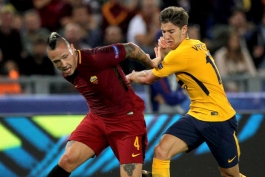آاس رم- اتلتیکو مادرید- لیگ قهرمانان اروپا