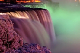 American Falls at Night.............................!!! Niagara Falls, New York.