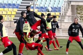 لیگ قهرمانان آسیا - پرسپولیس - تمرین پرسپولیس