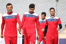 لیگ برتر فوتبال - پرسپولیس - تمرین پرسپولیس