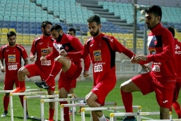 لیگ برتر فوتبال - پرسپولیس - تمرین پرسپولیس