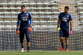گزارش تصویری از تمرینات تیم ملی ایتالیا