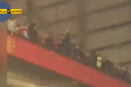 ویدیو؛ درگیری هواداران یونایتد و لیورپول در الدترافورد