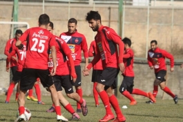 لیگ برتر-پرسپولیس-تمرین پرسپولیس