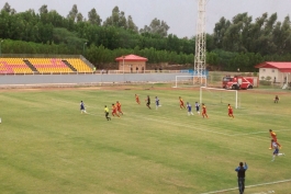 فولاد نوین 4 - 0 ایرانجوان بوشهر؛ اهوازی ها در آستانه صعود به لیگ