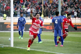 پرسپولیس 2 - 0 استقلال خوزستان؛ پرسپولیس، استقلال را به صدر فرستاد!