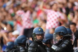 نقشه آشوبگران کرواسی در بازی با اسپانیا بی ثمر ماند؛ هولیگانیسم یا اعتراض