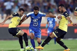 راه آهن 0 - 1 استقلال؛ صدر جدول آبی تر شد