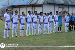 ملوان 0 - 0 سیاه جامگان؛ توقف سفیدپوشان انزلی برابر سیاه پوشان مشهد