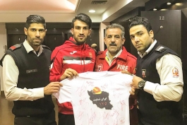 ورزشکاران ایران  - پرسپولیس- آتش نشان