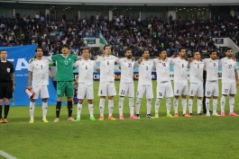 تبریک ملی پوشان فوتبال کشورمان به خاطر کسب پیروزی شیرین در تاشکند