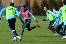 Chelsea training