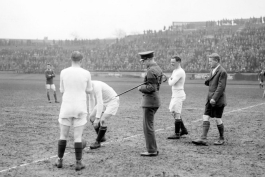 Prince of Wales at Stamford Bridge1919