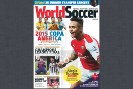 عکس روی جلد این ماه مجله World Soccer