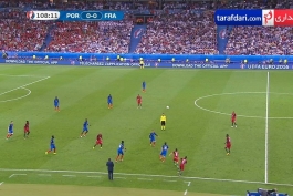 ویدیو؛ گل HD بازی پرتغال 1-0 فرانسه (فینال یورو 2016)