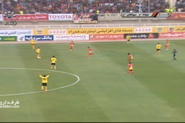 خلاصه بازی فولاد خوزستان 0-1 سپاهان اصفهان