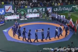 جام جهانی کشتی آزاد - کرمانشاه؛ ایران 8-0 هند - کمیل قاسمی