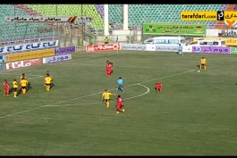 خلاصه بازی سپاهان 2-1 سیاه جامگان