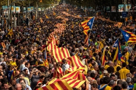 برنده شدن حزب جدایی طلب کاتالونیا در انتخابات!!!